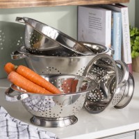 Mint Pantry My 4 Piece Stainless Steel Colander Set MNTP2974